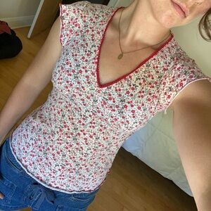 Vintage Country Flower Tee